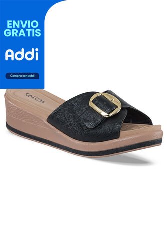 Sandalias Tacón Layna Negro Para Mujer Croydon Croydon