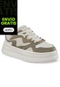 Tenis Casuales Bizof Beige Croydon Para Mujer de Croydon