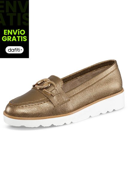 Mocasines Zaret Bronce Para Mujer Croydon
