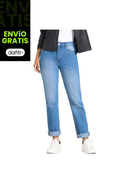 Jean Vivian Azul Para Mujer Croydon