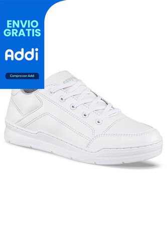 Zapatos Colegio Roblo Jr Blanco Para Hombre Y Mujer Croydon Croydon