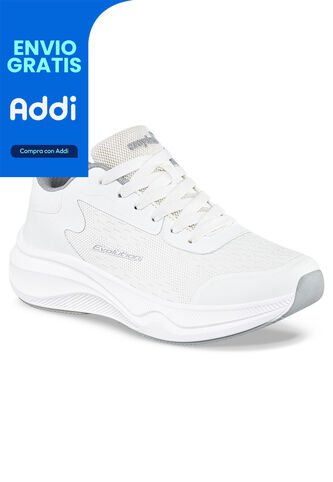 Tenis Colegio Pozit Blanco Para Hombre Y Mujer Croydon Croydon
