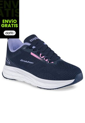 Tenis Running Rofer Azul Osc Para Niña Croydon