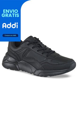 Tenis Colegio Yotar Negro Para Hombre Y Mujer Croydon Croydon