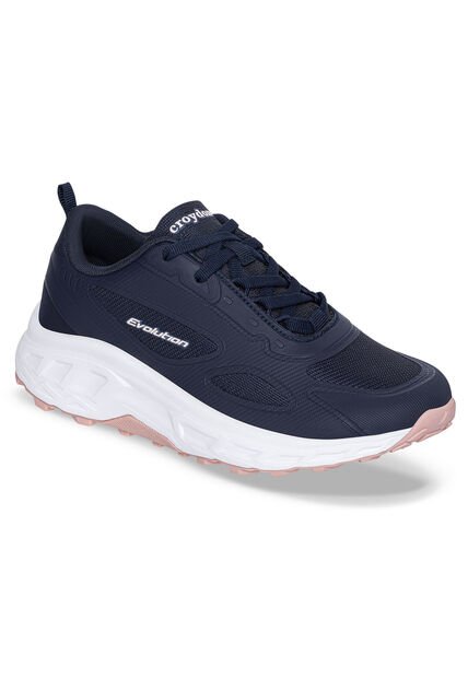 Tenis Trail Running Kimeq Azul Osc Croydon Para Mujer