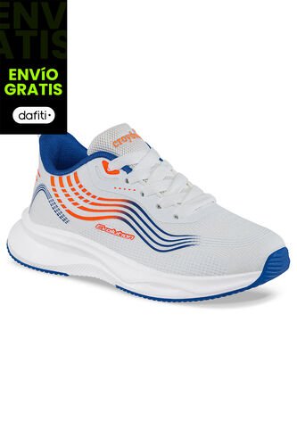 Tenis Running Funim Blanco Para Niño Croydon Croydon