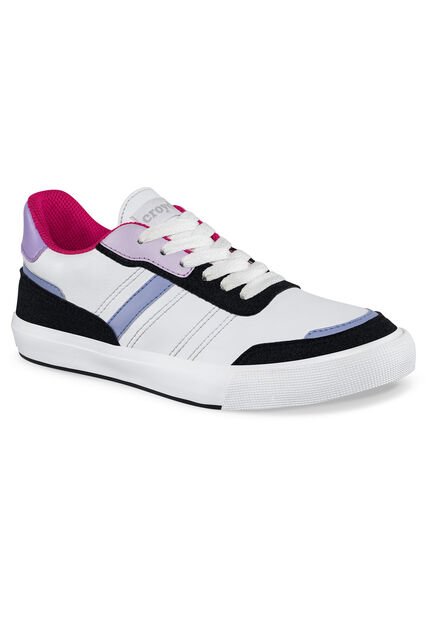 Tenis Lyad Blanco-Neg Para Mujer Croydon
