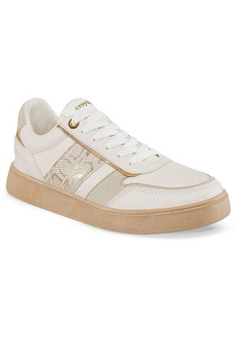 Tenis Urbanos Rhanda Beige Croydon Para Mujer Croydon