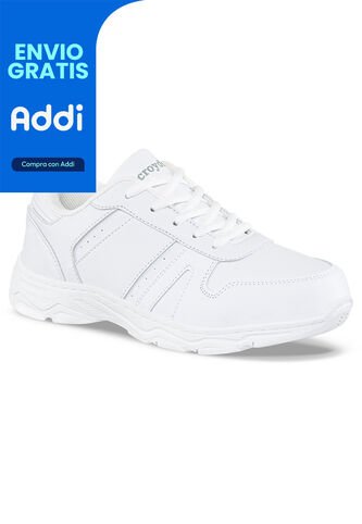 Tenis Colegio Kellan C Blanco Para Hombre Y Mujer Croydon Croydon