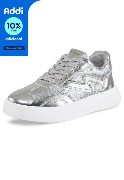 Tenis Hydra Plata Para Mujer Croydon