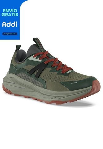 Tenis Outdoor Libalo Verde Croydon Para Hombre Croydon