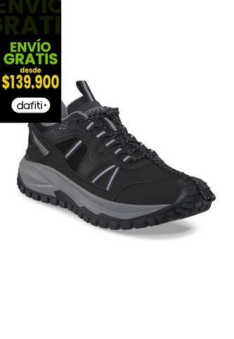 Tenis Outdoor Draneku Negro Croydon Para Hombre Croydon