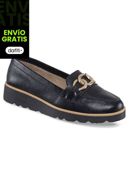 Mocasines Zaret Negro Para Mujer Croydon