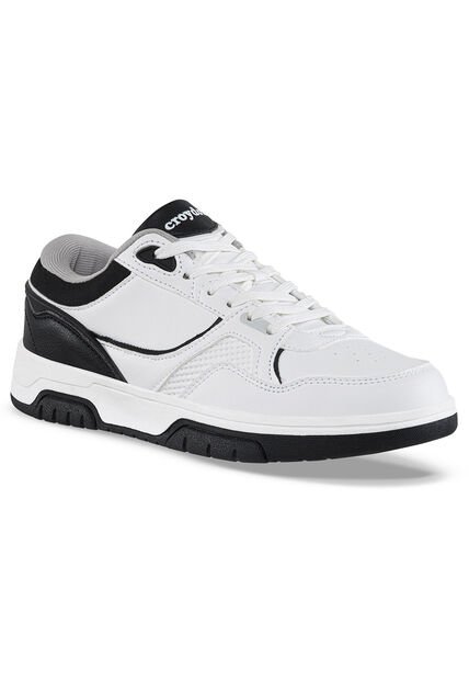 Tenis Urbanos Crazin Blanco-Negro Croydon Para Mujer