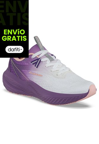 Tenis Running Vacod Blanco-Mora Croydon Para Mujer Croydon