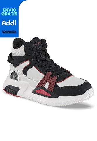 Tenis Urbanos Brinor Negro Croydon Para Niño Croydon