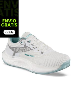 Tenis Running Fibyn Blanco Croydon Para Mujer