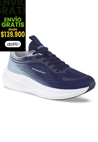 Tenis Running Teji Azul Osc Croydon Para Mujer Croydon