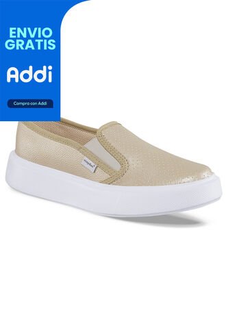 Tenis Faroo Oro Para Mujer Croydon Croydon