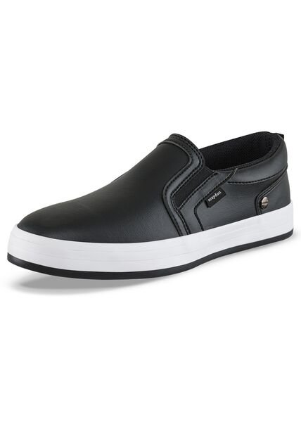 Tenis Casuales Madden Negro Croydon Para Hombre