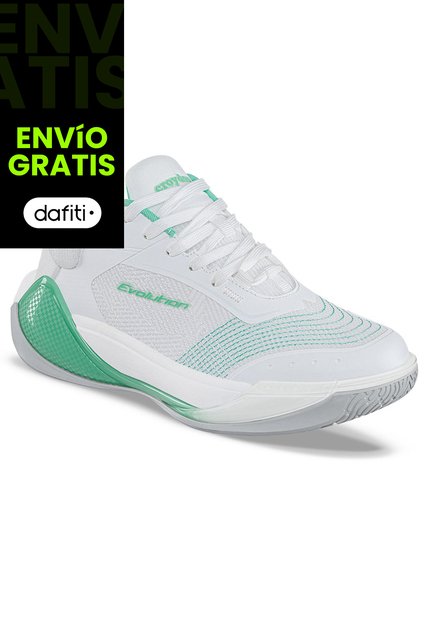 Tenis Basketball Meloz Blanco Croydon Para Mujer