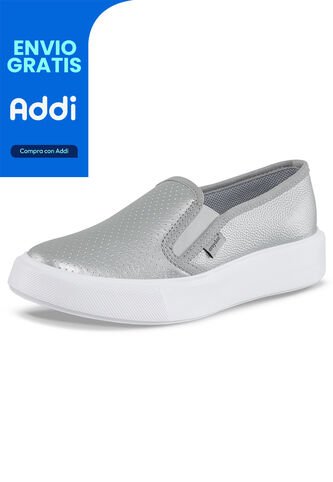 Tenis Faroo Plata Para Mujer Croydon Croydon