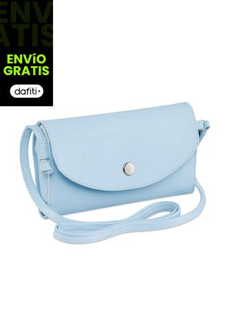 Portacelular Emilia Azul Claro Croydon Para Mujer Croydon
