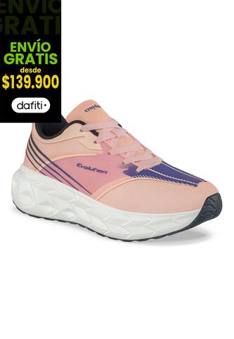 Tenis Running Bukir Rosa Croydon Para Mujer Croydon