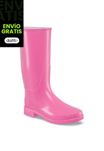 Botas Lluvia Tiffany Colors Fucsia Para Mujer Croydon Croydon