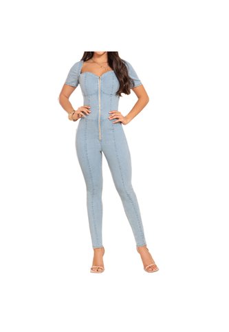 Enterizo Myla Azul Para Mujer Croydon Croydon