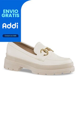 Mocasines Vilma Blanco Para Mujer Croydon Croydon