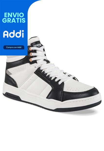 Tenis Fazer Blanco-Negro Para Hombre Croydon