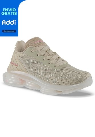 Tenis Running Ulorix Beige Croydon Para Niña Croydon