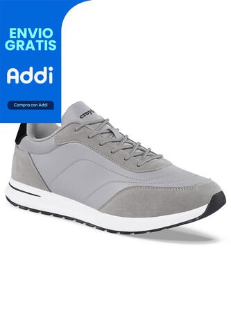 Tenis Clix Gris Para Hombre Croydon Croydon
