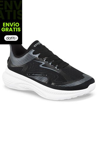 Tenis Framen Negro Para Mujer Croydon Croydon