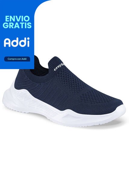 Tenis Running Tiwo Azul Para Hombre Croydon