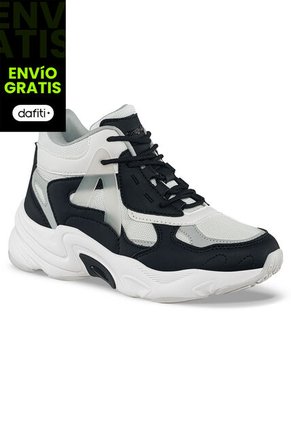 Tenis Kermy Blanco-Neg Para Mujer Croydon