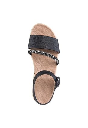 Sandalias Tacón Inna Negro Croydon Para Mujer