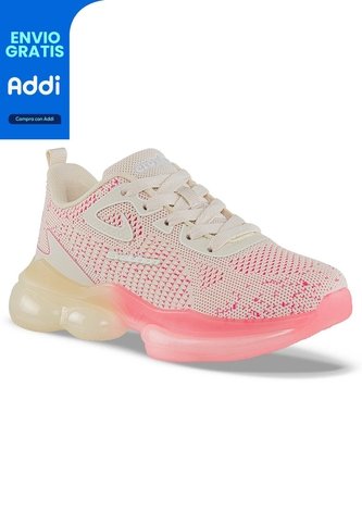 Tenis Running Mesuri Beige Croydon Para Niña Croydon