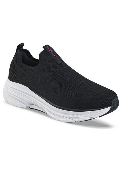 Tenis Para Caminar Zari Negro Croydon Para Mujer