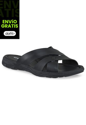 Sandalias Uziel Negro Para Hombre Croydon Croydon