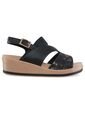 Sandalias Tacón Whitni Negro Croydon Para Mujer de Croydon