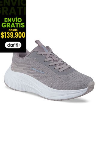 Tenis Running Mafos Gris Croydon Para Mujer Croydon