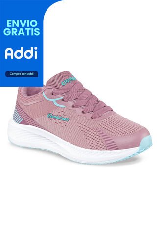 Tenis Running Tarol Rosa Para Niña Croydon Croydon