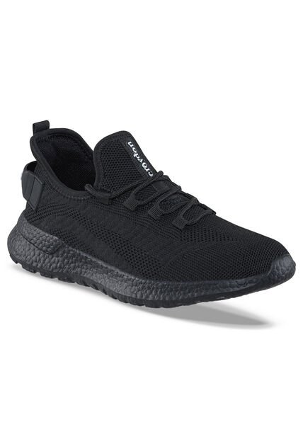 Tenis Para Caminar Regaf Negro-Negro Croydon Para Mujer