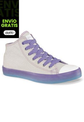 Botines Hoss Alto Blanco Para Niña Croydon