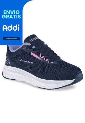 Tenis Running Rofer Azul Osc Para Niña Croydon Croydon