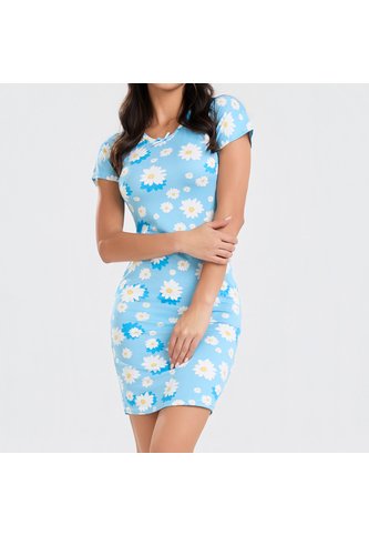 Batola Flowers Azul Croydon Para Mujer Croydon