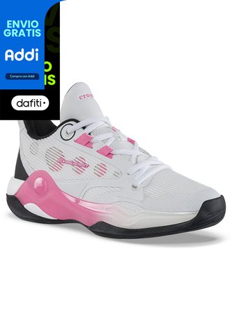 Tenis Basketball Tadin Blanco Croydon Para Mujer Croydon