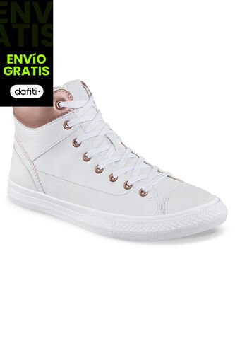 Botines Qamura Alto Rosa Para Mujer Croydon Croydon